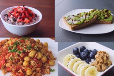 6 BREAKFAST RECIPES WITH LOW CALORIES | HEALTHY BREAKFAST FOR WEIGHT-LOSS