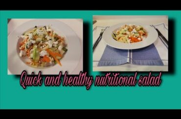 Ribbon Salad Recipe||Healthy||Mshannahdoronio