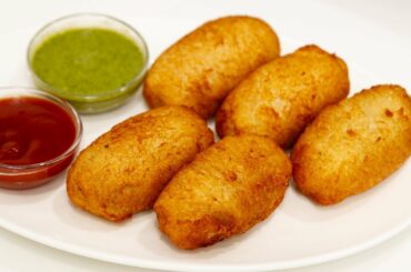 Bread Rolls Recipe - Crispy Monsoon Snack Roll - CookingShooking