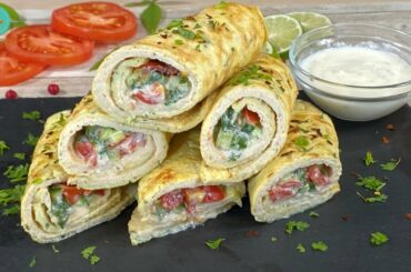 Healthy Egg Rolls with Chicken and Vegetables | Ramadan Recipes 2021