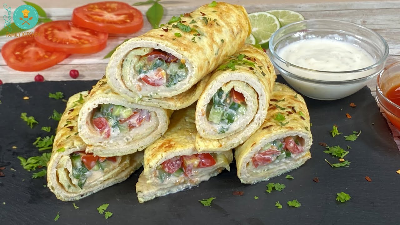 Healthy Egg Rolls with Chicken and Vegetables | Ramadan Recipes 2021 Healthy Egg Rolls with Chicken and Vegetables | Ramadan Recipes 2021