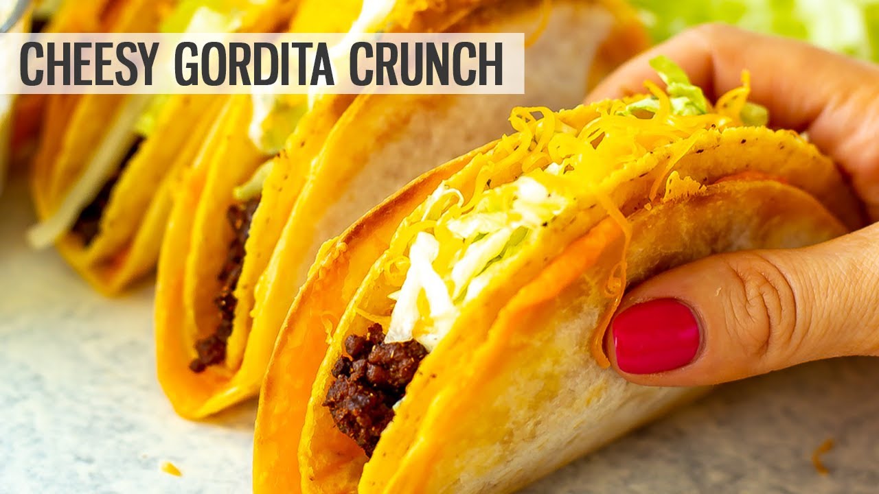 CHEESY GORDITA CRUNCH | EASY + HEALTHY COPYCAT RECIPE CHEESY GORDITA CRUNCH | EASY + HEALTHY COPYCAT RECIPE