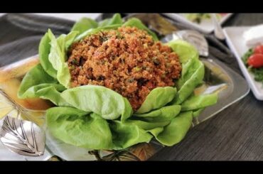 HEALTHY ARMENIAN EECH SALAD - Cracked Wheat Salad - By Ani