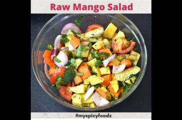 Raw Mango Salad | Weight Loss Recipe #shorts