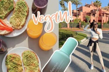 My Vegan Skin Care / Healthy Vegan Meals + Vlog in Marbella