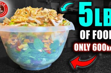 5LB CHIPOTLE BURRITO BOWL FOR *ONLY 600 CALORIES* | Life Changing High Volume Fat Loss Meal