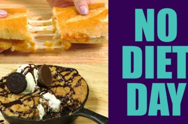 Cheat Day! The Best "No Diet Day" Breakfast, Lunch and Dinner Recipes