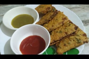 Veg Bread Pakora Recipe | Without Onion & Garlic | How To Make Bread Pakora
