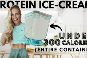 Low Calorie Chocolate Peanut Butter Protein Ice-cream recipe in 5 min! Delicious and easy! Anabolic