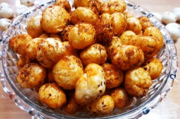 Homemade peri peri makhana recipe (healthy ,easy ,instant &tasty snacks recipe)