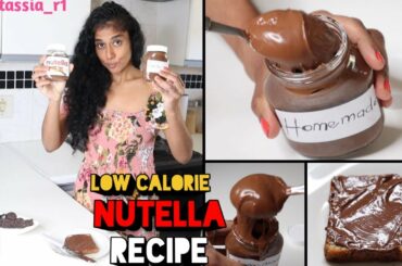 Healthy Homemade Nutella | Low Calorie Recipe | Vegan | Nut-Free | Dairy Free