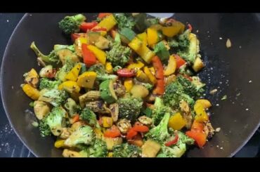 Vegetable Stir Fry | Easy Dinner | Healthy Dinner