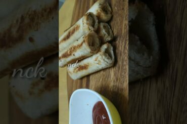 Bread Paneer Roll | 5 minutes evening snacks Recipe | Snacks Recipe | Bread Recipe #shorts