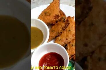 Veg Bread Pakora Recipe | Without Onion & Garlic | How To Make Bread Pakora #Shorts