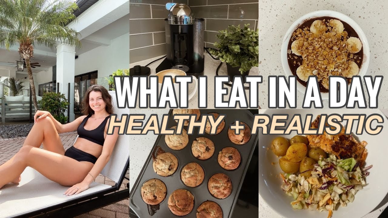 WHAT I EAT IN A DAY REALISTIC & HEALTHY MEALS | Tasty Meal Ideas + Unboxing WHAT I EAT IN A DAY REALISTIC & HEALTHY MEALS | Tasty Meal Ideas + Unboxing