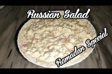 Russian Salad Recipe_Best Healthy Salad Recipe_Restaurant Style Salad Recipe by Kitchen With Rabi