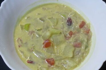 Winter Melon Ivy Gourd Coconut Milk Stew / Dinner Recipes / Veg Recipes / Ivy Gourd Recipes 750