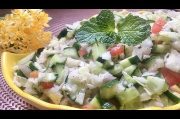 Kachumar Salad Recipe/ Healthy Vegetable Salad/ Hansti Muskurati Life
