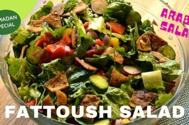 Fattoush Salad Recipe in Urdu Hindi | Famouslebanese Salad Recipe in Urdu Hindi
