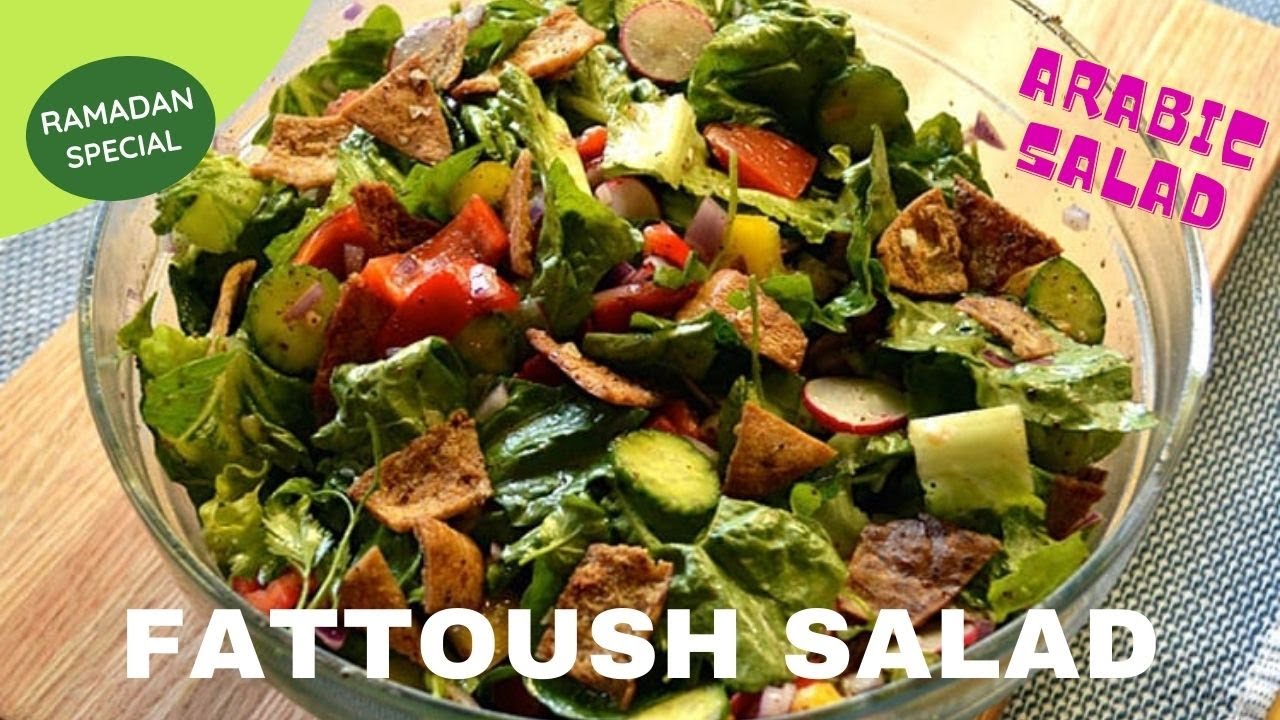 Fattoush Salad Recipe in Urdu Hindi | Famouslebanese Salad Recipe in Urdu Hindi Fattoush Salad Recipe in Urdu Hindi | Famouslebanese Salad Recipe in Urdu Hindi