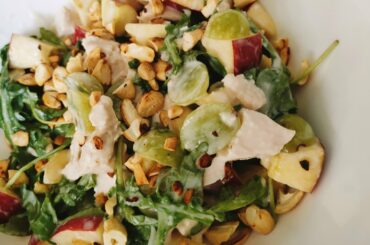 Chicken salad with fruits | Lunch recipe for weight loss #chickenSalad #shorts|Girley the Explorer