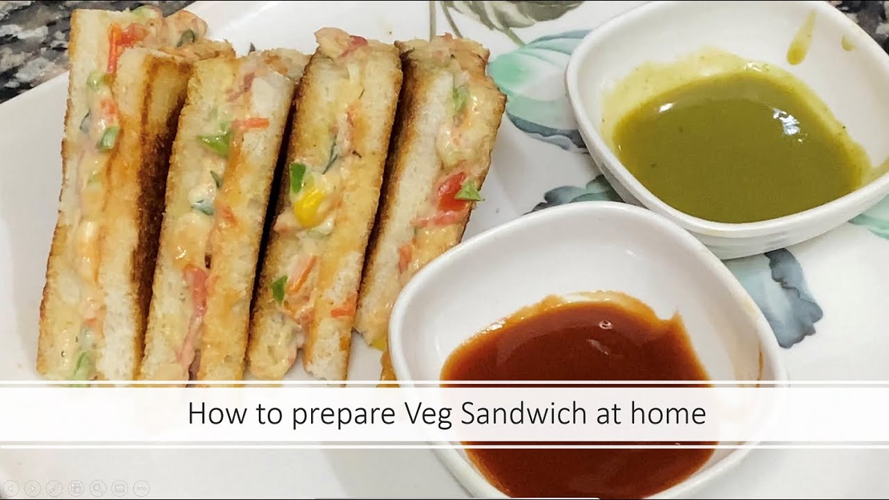 How to easily prepare sandwich at home | Home Recipes How to easily prepare sandwich at home | Home Recipes