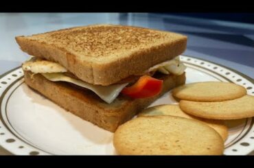 Brunch Sandwich Recipe | Healthy Sandwich Recipe | Breakfast Recipe | Salami Sandwich | By Ankita