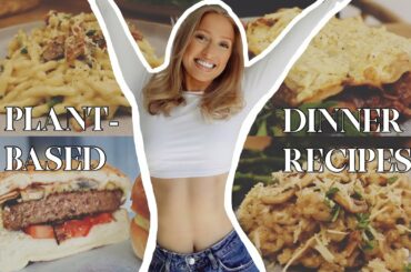 5 FAVOURITE HEALTHY BUT HAPPY DINNER RECIPES // classics with a plant based twist