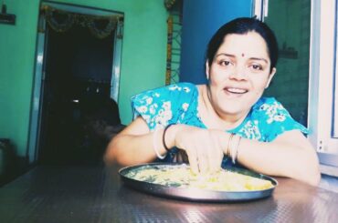 Enjoying my eating show!! My healthy and tasty lunch!! Today's my lunch time!!Bengali lunch thali!!