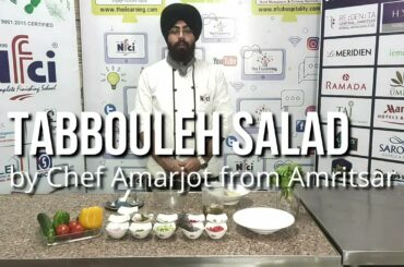 Tabbouleh Salad Recipe | Healthy Salad - NFCI Amritsar