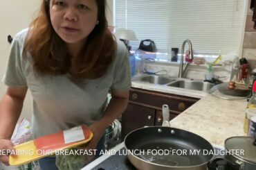Healthy Meal,Simple recipes Salmon with Lemon easy to prepared food. Baon Serye