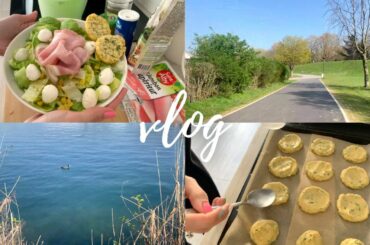 A day in my life vlog/ Huge park tour, Healthy salad recipe, Falafel for dinner
