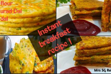 Easy & quick Instant breakfast recipes|more healthy breakfast recipes with very less oil