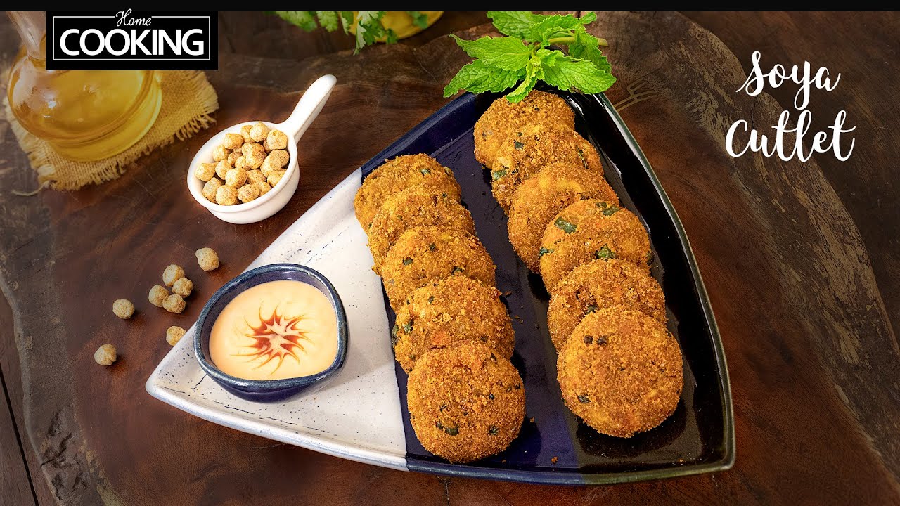 Soya Cutlet | Veg Starter | Healthy Snacks Recipes | Soya Chunks Recipe | Crispy Cutlet Recipe Soya Cutlet | Veg Starter | Healthy Snacks Recipes | Soya Chunks Recipe | Crispy Cutlet Recipe