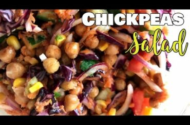 Chickpea Salad Recipe / Healthy Protein Salad Recipe
