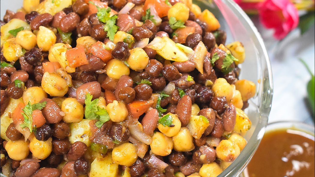 Red Beans and chana chaat recipe – Healthy iftar recipes for Ramadan 2021 Red Beans and chana chaat recipe - Healthy iftar recipes for Ramadan 2021