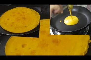 Chana dal or split chickpeas sweet pancake/Liquid dough recipes/ Healthy breakfast recipes