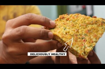 easy HEALTHY BREAKFAST recipes in malayalam episode 1| egg and veggie cake with banana smoothie