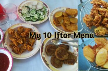 My 10 Ifar Menu | Iftar Ideas | Quick & Easy Recipes | Ramazan 2021