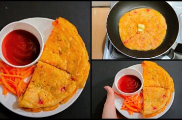 Moonglet Recipe | Moong Dal Omelette Recipe | Healthy Breakfast | Snacks Recipe | Moonglet #Shorts