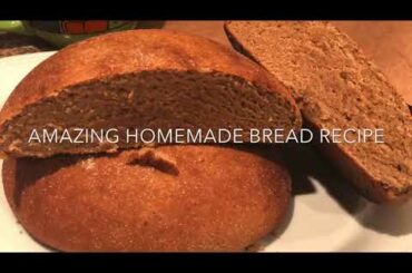 FILLING BREAD | No mixer required | HEALTHY BREAD RECIPE