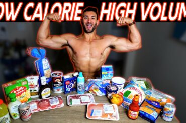 2021 LOW Calorie & HIGH Volume Grocery Haul + Quick ANABOLIC Recipes