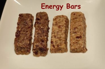 Protein bar recipe | 2 types of energy bars | Healthy snack recipe | No bake energy bar recipe
