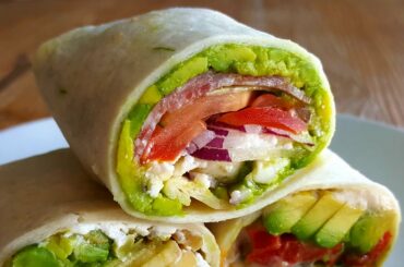 3 Healthy Tortilla Wrap Recipes | Easy No Cook Meals