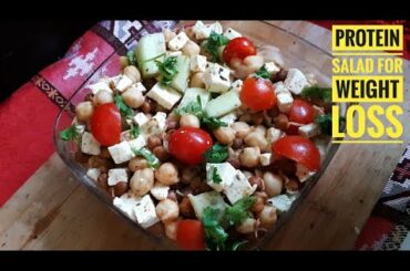 Protein Salad For Weight Loss Recipe | Quick & Easy Salad