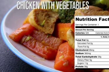 Healthy Low Calorie Recipe For Weight Loss | Chicken with Vegetables | Booths Fitness