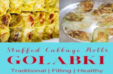 golabki Recipe / Stuffed Cabbage Roll / Cabbage Wraps / Ramzan Special Healthy Recipes