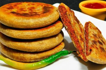 Wheat flour Healthy Breakfast Recipe | Less Oil Breakfast Recipe | Wheat Flour Breakfast