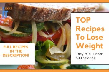 5 Healthy Low Calorie Recipes For Weight Loss - They’re All Under 500 Calories.