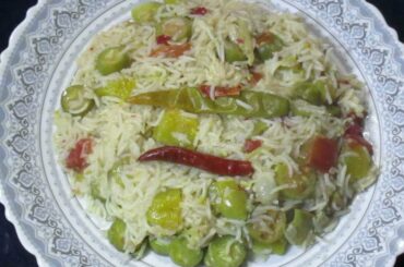 Pumpkin Ivy Gourd Coconut Milk Rice / Dinner Recipes / Veg Recipes / Ivy gourd Recipes 756